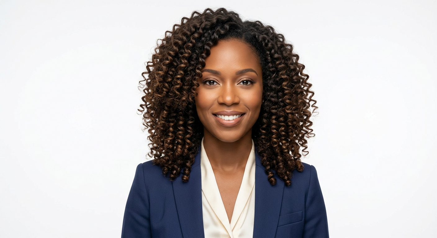 Spiral curls hairstyle