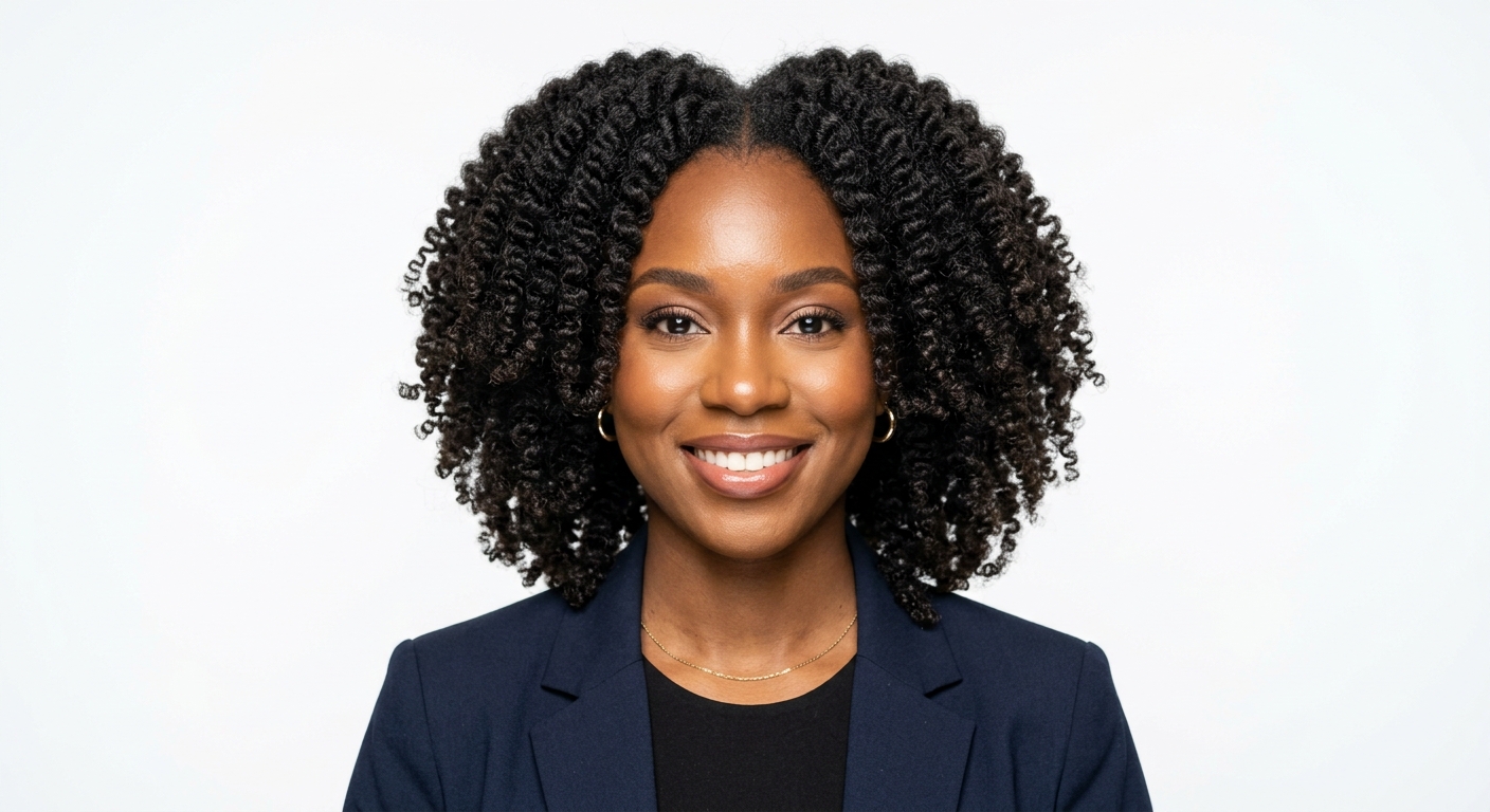 Twist out natural hair